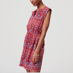 Loft Paisley Spring Dress